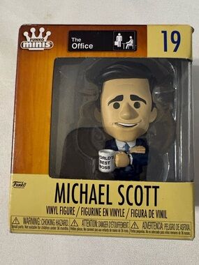 Funko Minis The Office Michael Scott Vinyl Figure #19, released in 2020 NIB